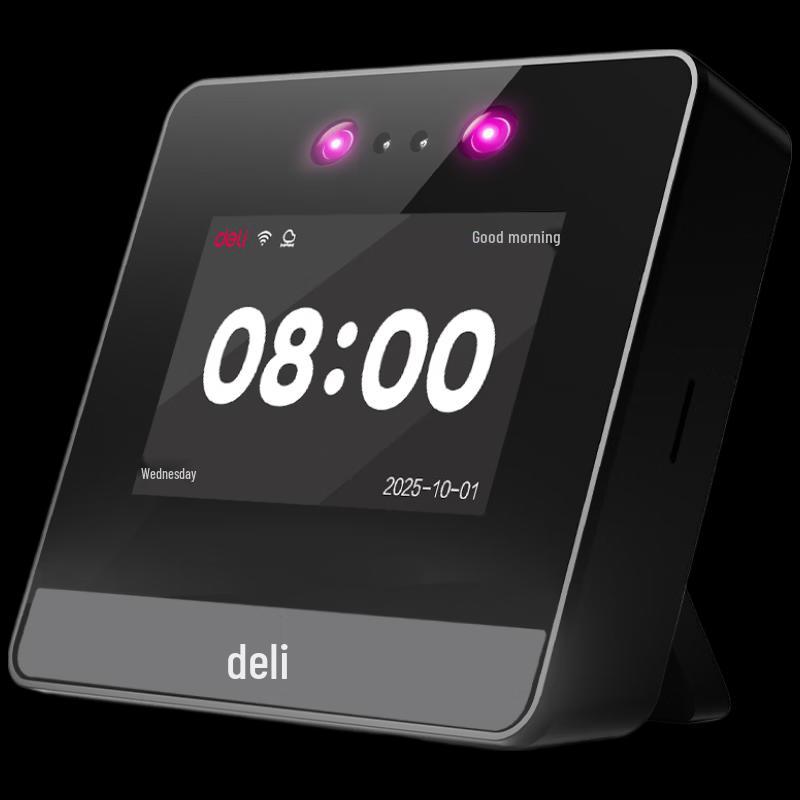 Deli AH400-C Palm Vein & Face Recognition Time Attendance System CN Plug (adapter Included)
