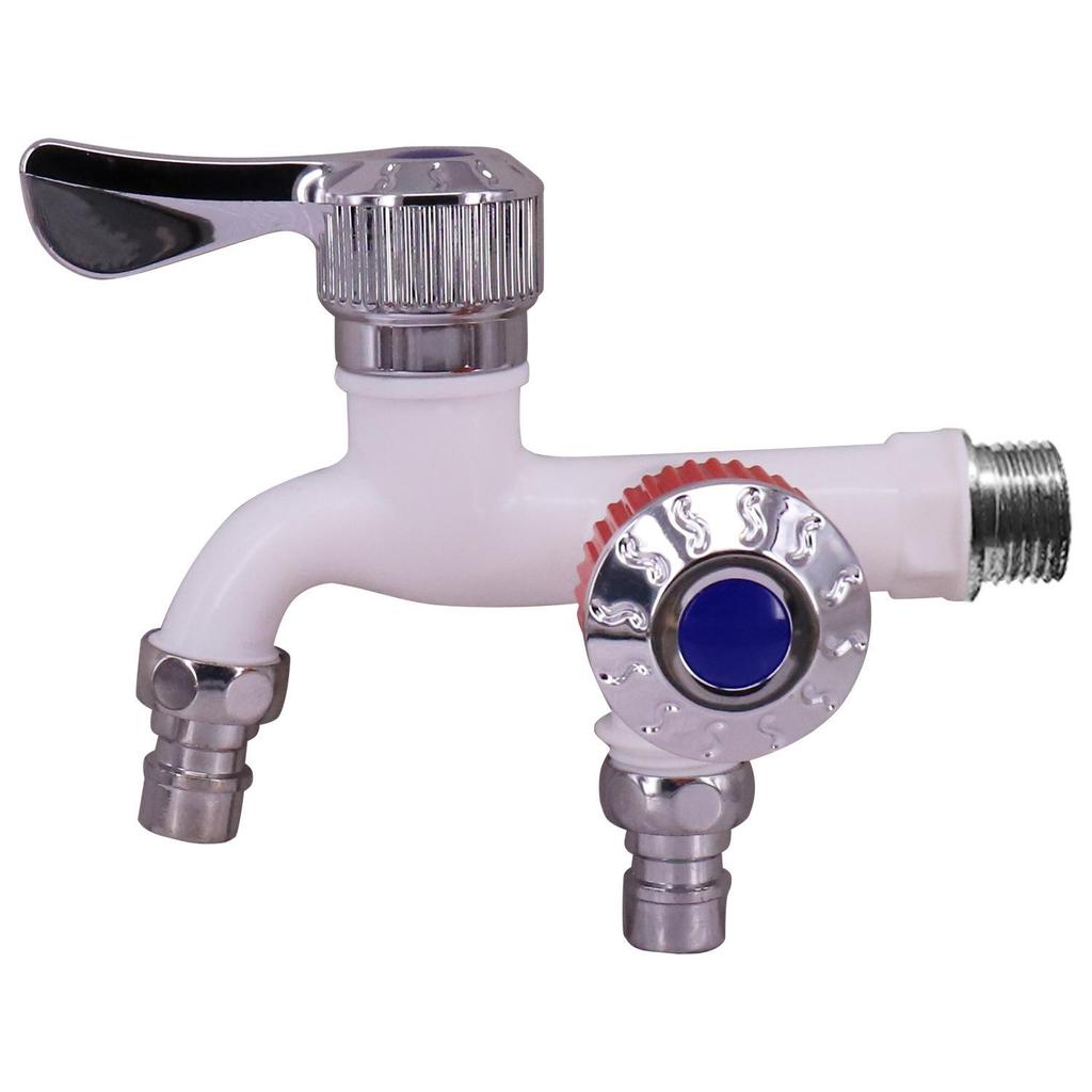Dual-Use Washing Machine Faucet: Two-Way, Detachable, Automatic Water Stop, Thickened & Anti-Freeze