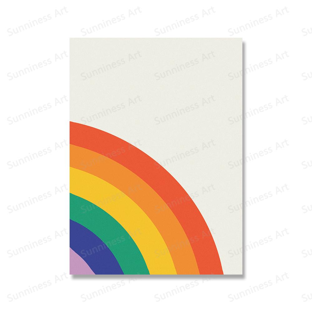 Minimalistisk Fargerik Motiverende Sitater Kunstmaleri Plakat Kun Gode Vibber Veggkunst Lerretstrykk Moderne Stue Hjemmeinnredning