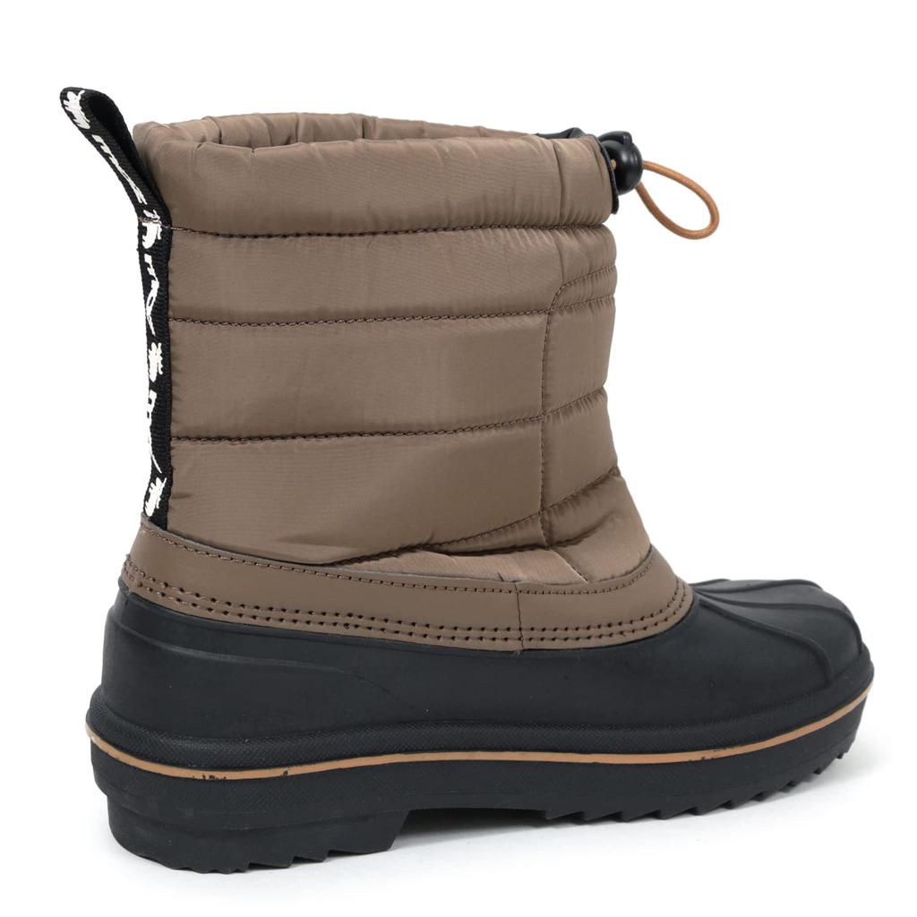 Mozu Bean Down Inner Elastic Size 23cm Boots, Boa, Cuffs, Women's, Camel,