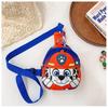 Cartoon Paw Chest Bag Kids Mini Coin Purse Made Of Polyester For Preschoolers