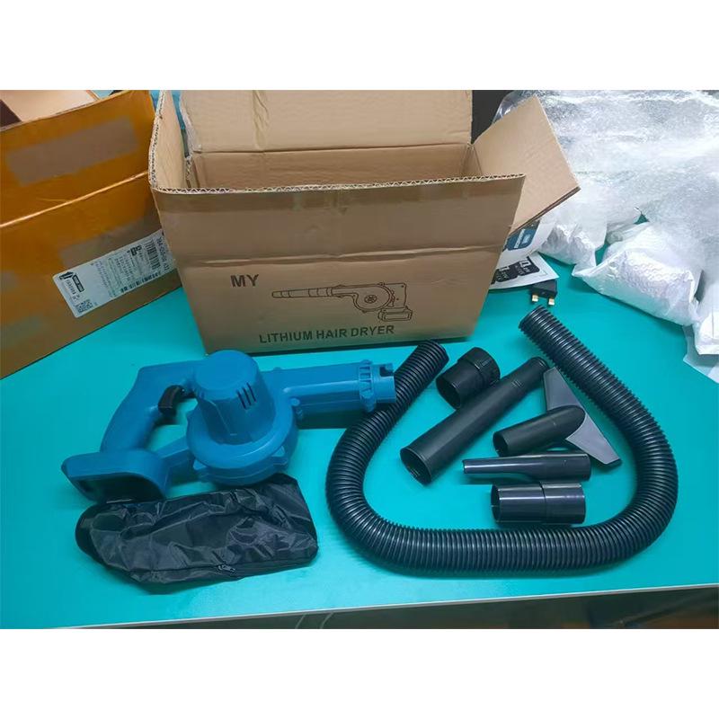 Tragbarer Hochleistungs-Akkubläser: Handstaubsauger und Laubbläser mit Lithium-Akku (Doppelfunktion)