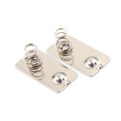 10Pca Aa Batterie positive und negative Pol-Umwandlungsfeder-Kontaktplatte