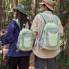 Contrast Color Stitching Backpack Unisex Lightweight Travel Backpack Student Schoolbag