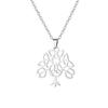 LIKGREAT Celtics Knot Necklace for Women Celtic Tree of Life Pendant Necklaces Stainless Steel Vintage Talisman Jewelry Gifts