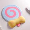 Non-Slip Wrist Support Mouse Pad Creative Keyboard Hand Cushion Lollipop Wrist Mouse Pad  Desktop