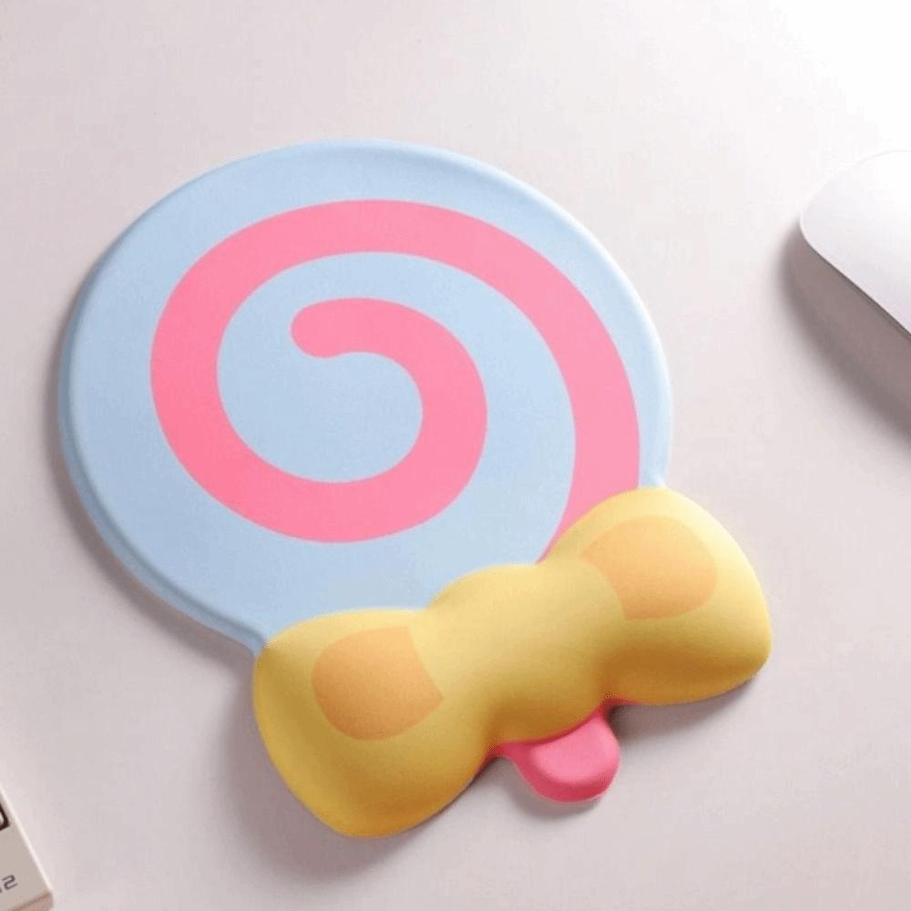 Slow Rebound Lollipop Wrist Mouse Pad Creative Keyboard Hand Cushion  Student