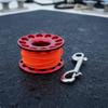 Diving Spool Reel Anti-Tangle Aluminum Dive Stainless Steel Snap