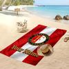 Asciugamano da Spiaggia Personalizzato Feyenoord Stampa Logo Calcio Supporto Nome Personalizzato Testo Asciugamano Assorbente Per Sport Viaggio Regalo Speciale
