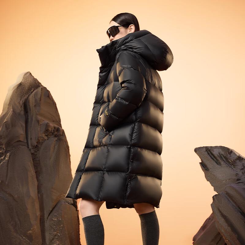 

Gaofei Pioneer 2.0 Black Gold Unisex Goose Down Mid-Length Jacket 2XL