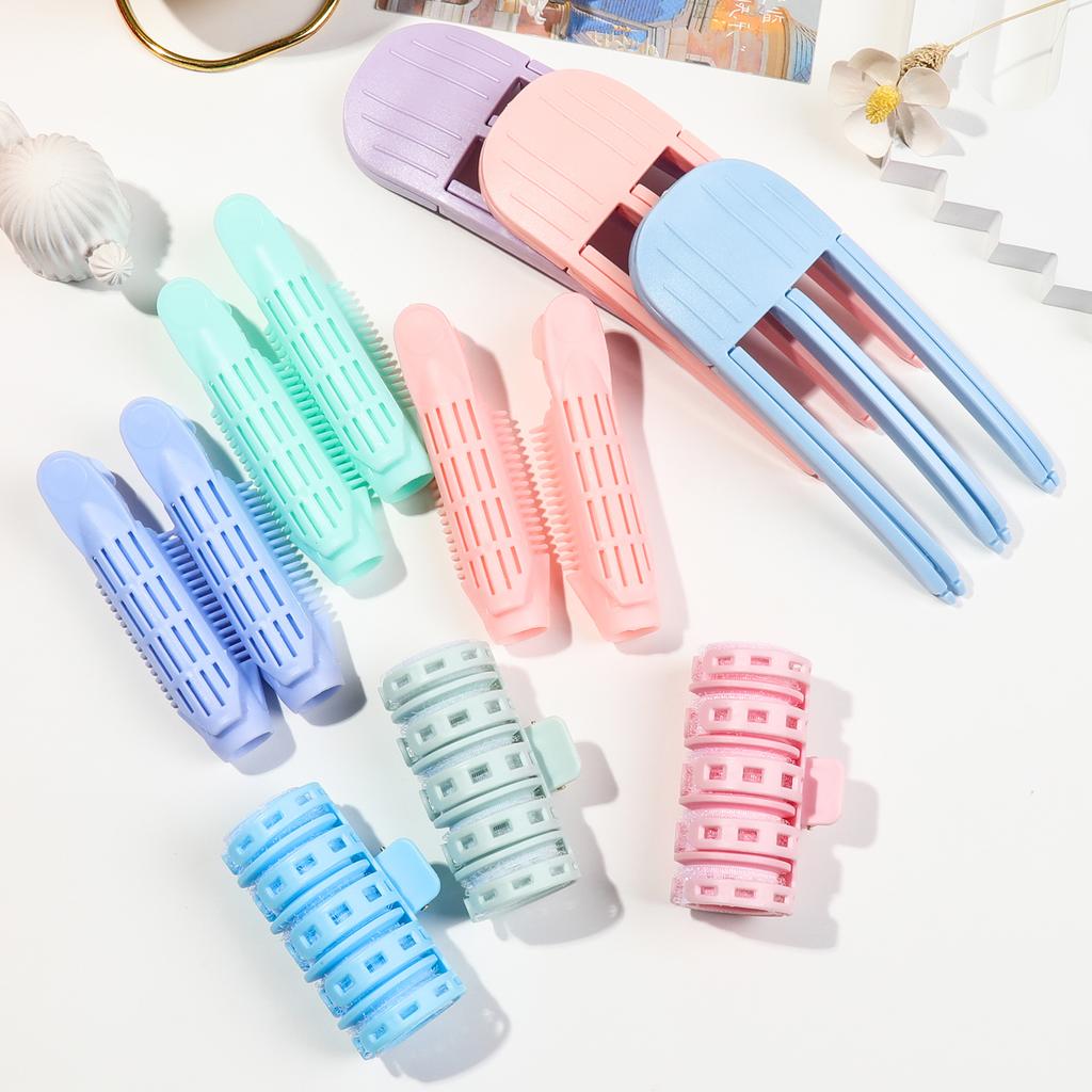 3Style Fluffy Curling Bangs Clips for Women,Hair Roots Volumizing Hairpin HairClips Fixed Shape Clips Fashion Volume Hair Roller