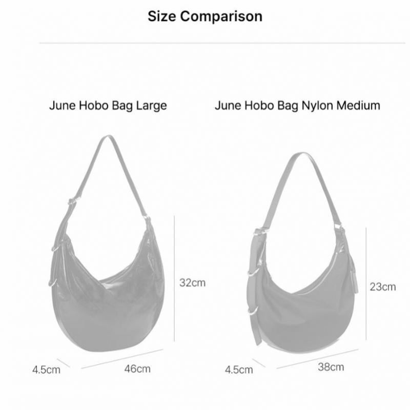 JOY GRYSON Medium Nylon Hobo Bag Jun