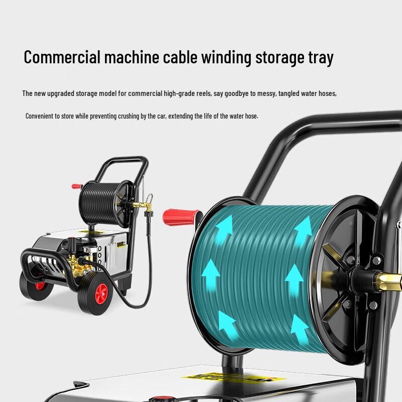 Heavy-Duty Industrial High-Pressure Washer CN plug (adapter included)