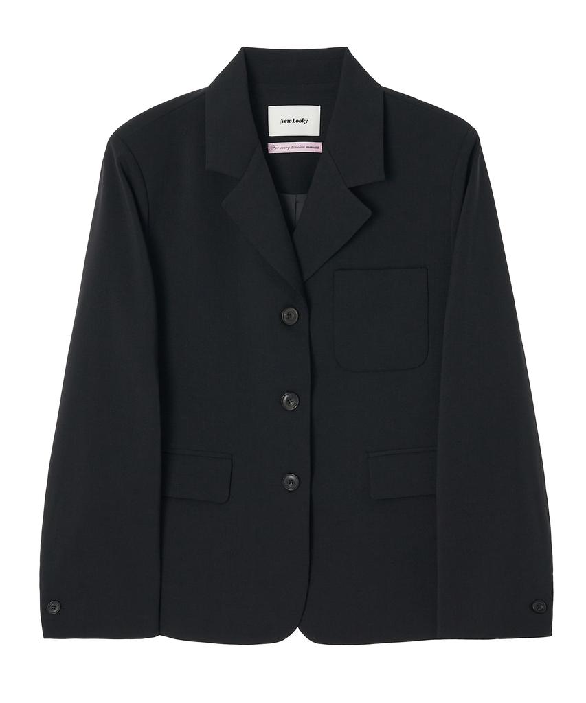 New Looky Basic Fit Jacket_Black