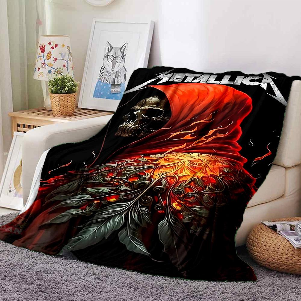 1pc Dragon guitarThemed Blanket Soft Flannel All Season Cozy Throw with Bold Graphic Print, Travel, or Holiday Gift for Family & Friends