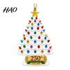 Holiday Gift Ideas 250 Anniversary USA Christmas Tree Ornament, 1776-2026 2D Acrylic Embellishments Years America Hanging Decoration for Patriotic