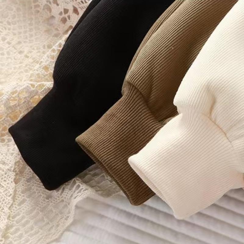 Pantaloni lungi din bumbac catifea pentru băieți și fete pentru toamnă și iarnă, catifea groasă de miel, pantaloni de trening pentru copii, pantaloni casual