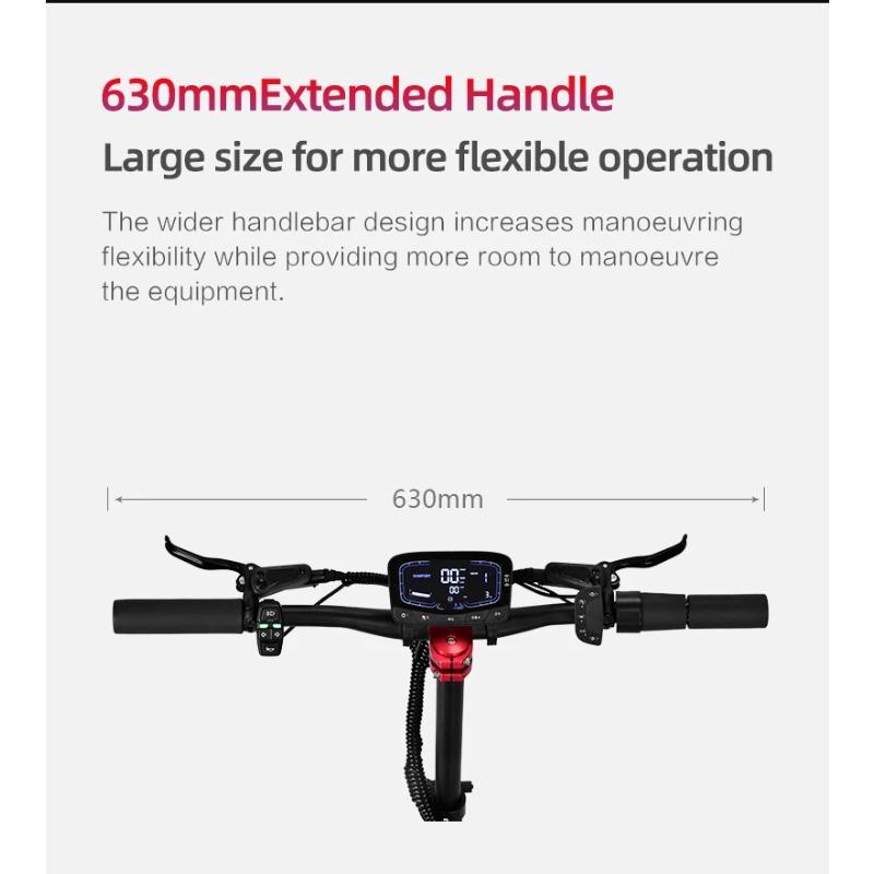 BOYUEDA Q7Pro Max E-Scooter 3200W Doppelmotor 52V28AH Batterie NFC-aktivierte App-Steuerung Escooter Leise Reifen Elektroroller