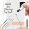 6 Pcs Spring Earwax Cleaner Tool Set Stainless Steel Spiral Design Ear Picks Ear Cleansing Tool Set 