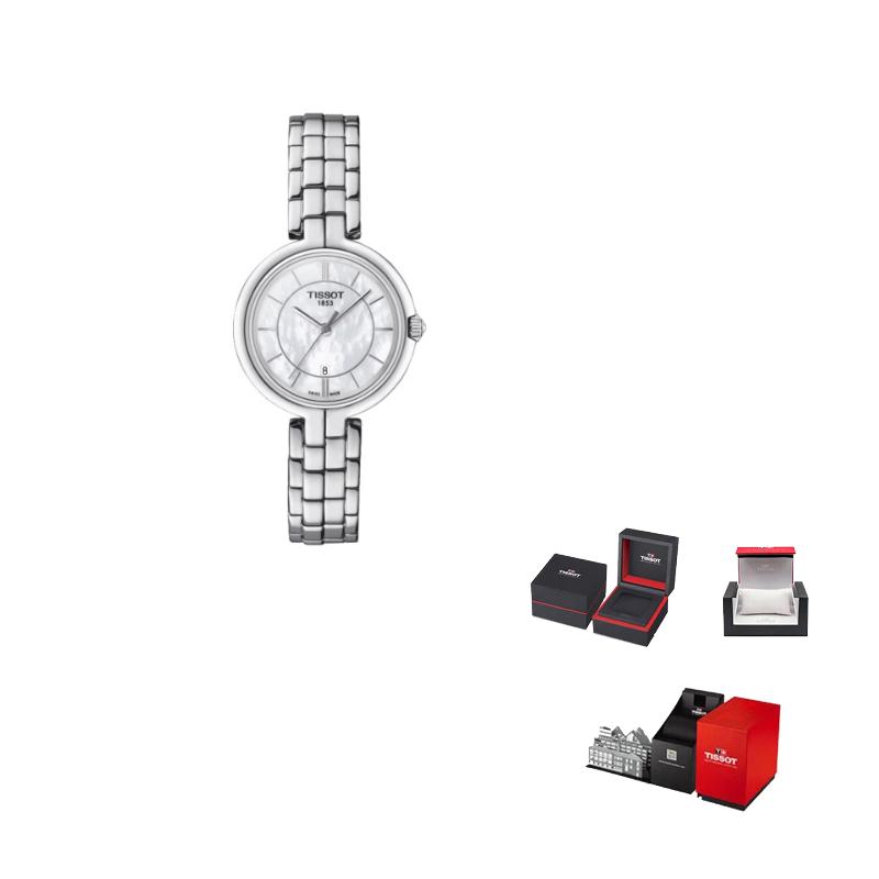 TISSOT Women s Flamenco Collection Watch T094.210.11.111.00 Silver Dial