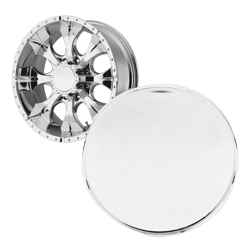 Wheel Center Cap, Tire Hub Cap, Outer Diameter 59mm, Inner Diameter 51mm, Universal Fit Most Vehicles (Plated)