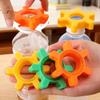 1-3pc Multi-function Bottle Cap Opener Portable Plastic Soda Rotary Bottle Opener For Picnicking Camping Bar Kitchen Opener Tool