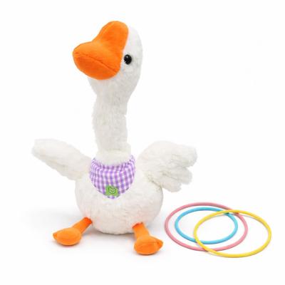 REMOKING Dancing and Singing Plush Toy, Cute Duck with Recording Function, USB Charging, Perfect for Kids, Boys and Girls, Birthdays, and Christmas.