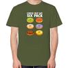 Check Out My Six Pack Donut Funny Graphic T Shirts Summer Casual Crewneck Tees Tops Cotton Unisex Breathable Print T Shirt