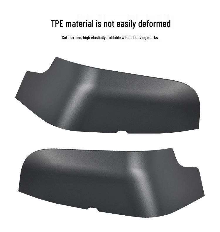 Tesla Model Y Trunk Side Flocking Protectors - Full Cover for Tail Box Sides