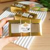 Gold Ferrero Chocolate Empty 2-Piece Wedding Favor Gift Box