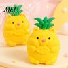 Giant Fruit Sensory Toy Large Pineapple Stress Ball, Slow Rising Squeeze for Anxiety Relief, Strawberry Study Reduction Banana Grape Corn Carrot Toy,