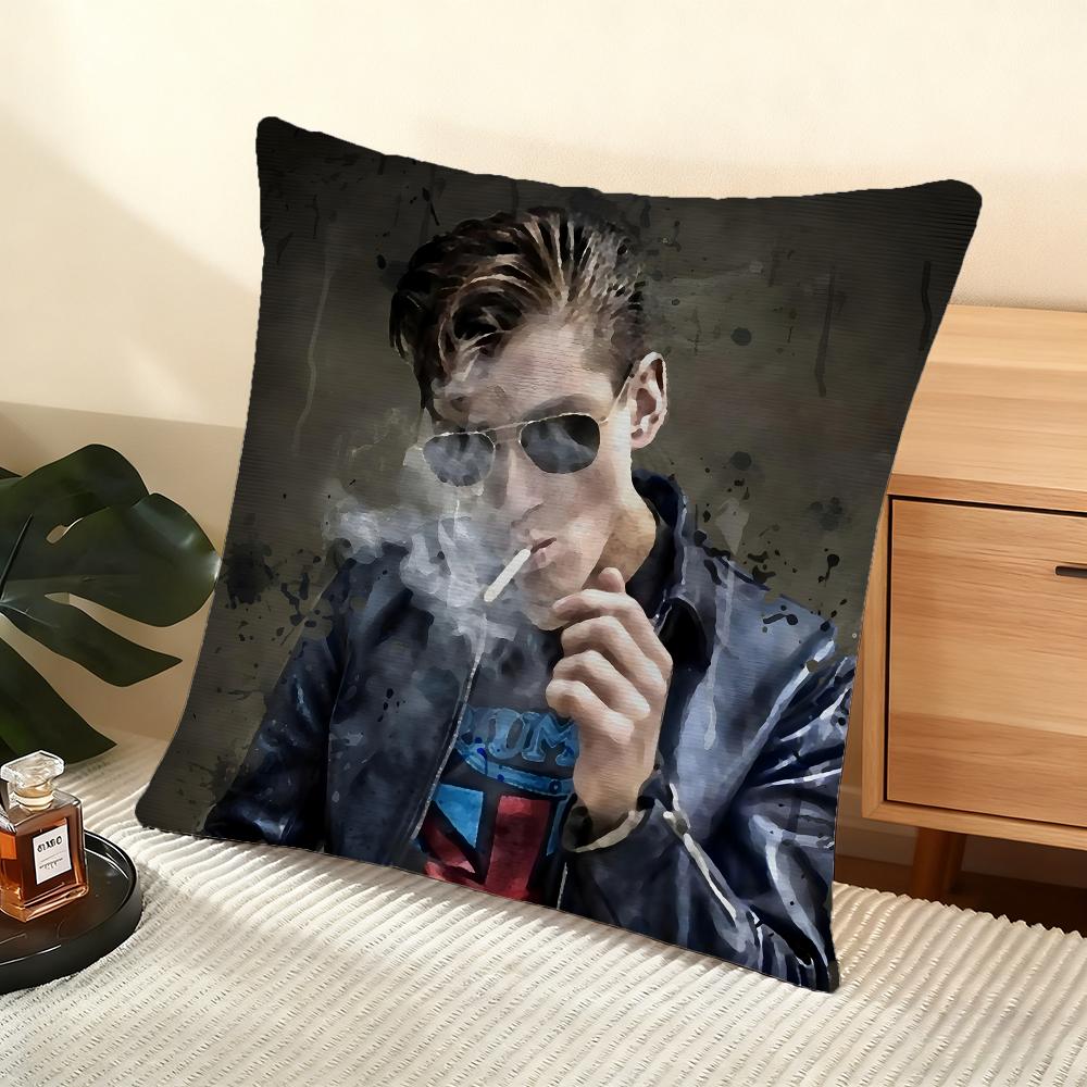 Band AArctic MMonkeys Cushion Cover Soft Short Plush Pillow Cover Smooth Cozy Texture Aesthetic Cushion Case Home Decor