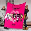 1PC The Powerpuff Girls printed blanket, all season lightweight home office outdoor nap multifunctional blanket A1
