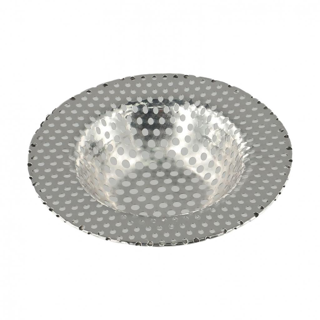 Bathtub Sink Shower Food Hair Catcher Drain-Plug Filter Strainer Stainless Steel