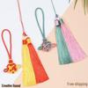 Handwoven Red Chinese Knot Tassel DIY Kit - Small Pendant