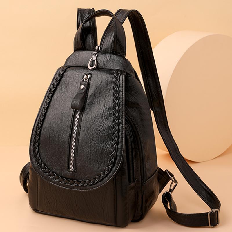 Soft Leather Backpack for Women Luxurious Shoulder Bag Designer Backpack Casual Backpack