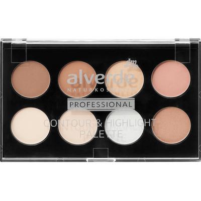 DM Alverde Nature Cosmetic Contour & Highlighter Palette 8g