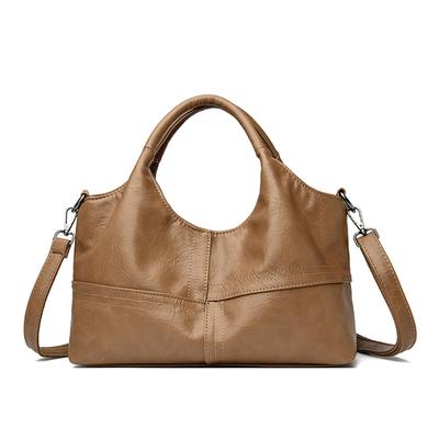 BUKESIYI Sling Shoulder Hand Bag for Women, PU Leather, Brown, JP77379, Crossbody Bag, Pochette, Handbag, Shoulder Bag, Mini Tote