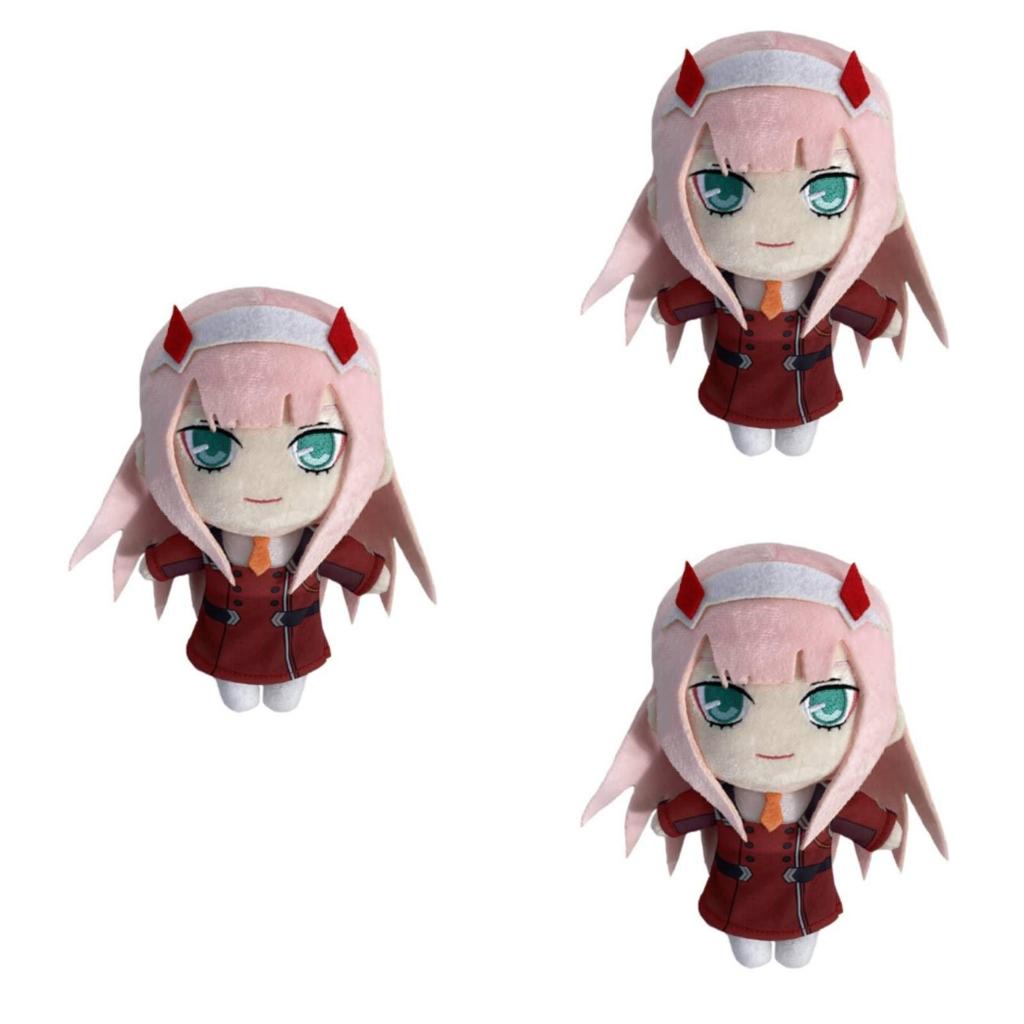 Darling In The Franxx Zero Two Plush Doll Soft And Comfortable 20cm Toy