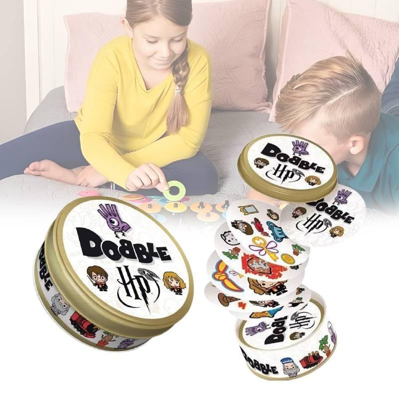 Spot It Rodinná karetní hra Zábava pro všechny věkové kategorie Poutavá vizuální párovací hra pro děti