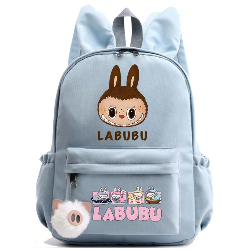 Roztomilý potištěný batoh Student Dospívající Dívka Chlapec Kreslená školní taška Dětská ležérní taška Dětský dárek k narozeninám Dámská cestovní taška Ruksak