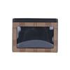Coach Card Case 10 Classic Coated Canvas And Leather Wallet Men Wallet Black Brown Khaki 58110-QBTN2