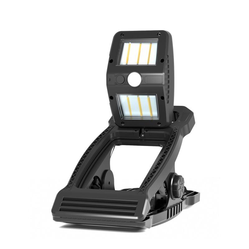 Motion Sensor Solar Outdoor Lights 360 Degree Rotatable Solar Security Light IP65 Waterproof Motion Sensor Clip Lamp For Porch