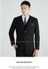 Men's Slim-Fit Business Casual Suit Set for Weddings and Interviews