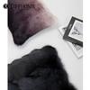 TIFFHOME Luxury Fluffy Soft Plush Throw Pillow Cases Organic Oblong Cushion Covers Home Decorative Fur Throw Pillow Covers