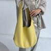 Hochwertige Französische Achseltasche Echte Leder Umhängetasche Pendler Tragetasche für Damen