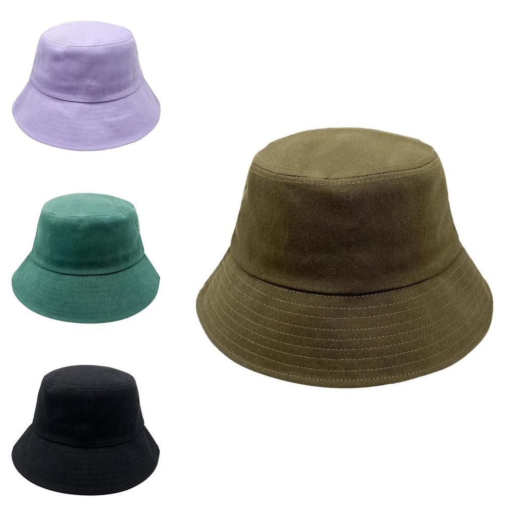 Summer Cotton Fisherman Hat For Women With Uv Protection And Wide Brim For Outdoor Activities