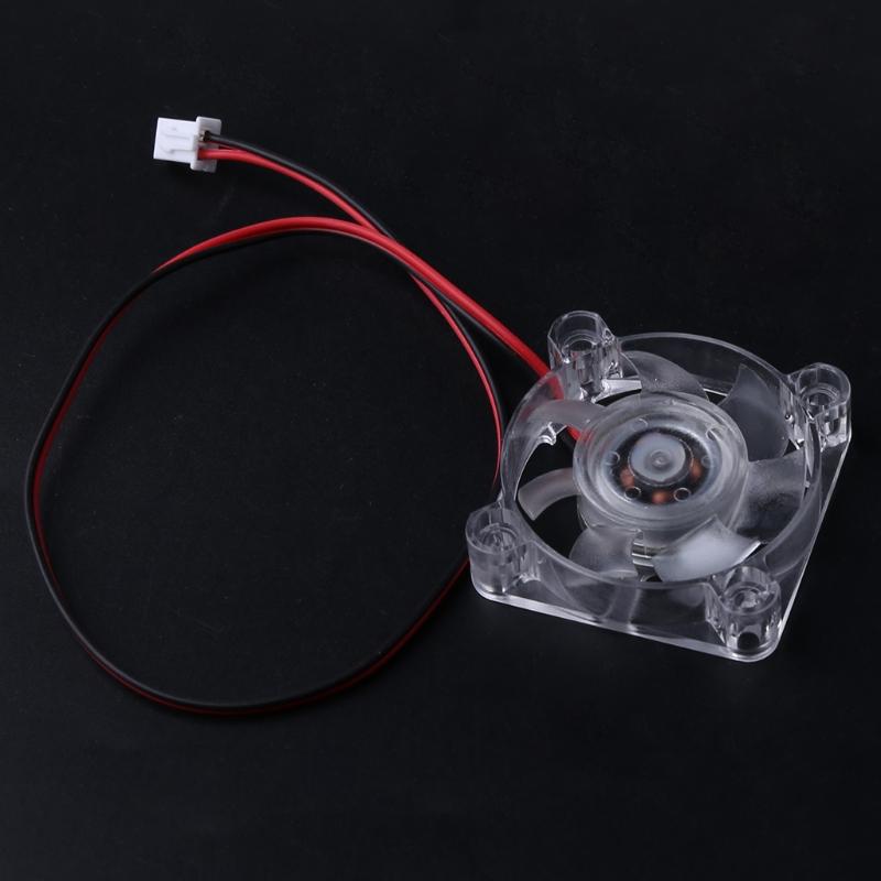 

2510 3010 4010 Вентилятор охлаждения Светодиодный вентилятор 12 В 24 В Бесшумный светящийся вентилятор с гидравлическим подшипником Тихий охладитель радиатора 3D-принтер