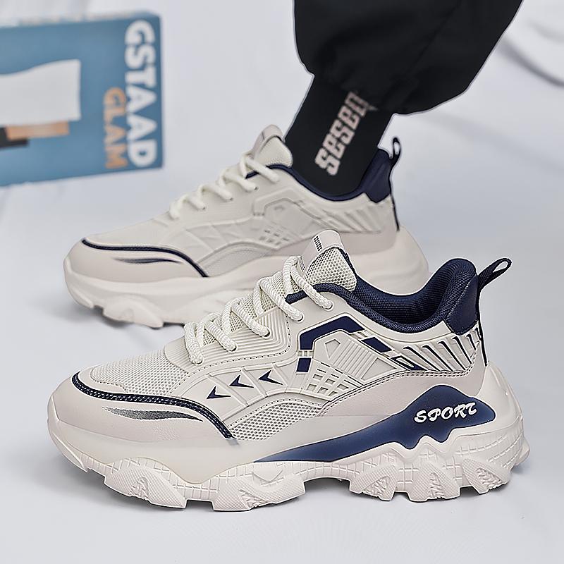 Men's New Mecha Casual Sports Dad Shoes Sports Casual Shoes Sneakers