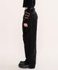 FANYOUNG Multi-Pocket Pants Black